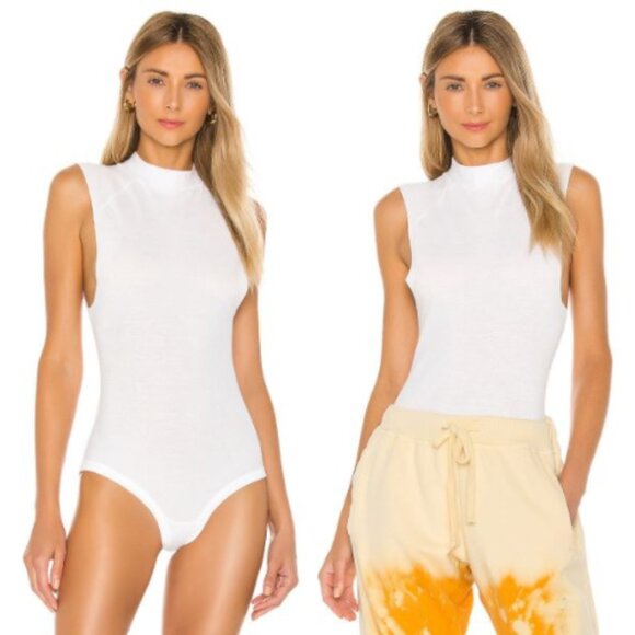 Free People Intimately Women's Muscle Beach Bodysuit White Size XS NWT, $40 - Picture 1 of 6